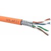 síťový kabel Solarix cehs-sn01 S-STP 4x2x0,5 CAT7 LSOH, cívka, 500m
