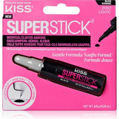KISS Superstick Glue lepidlo na umělé řasy Black 6.5 g – Hledejceny.cz