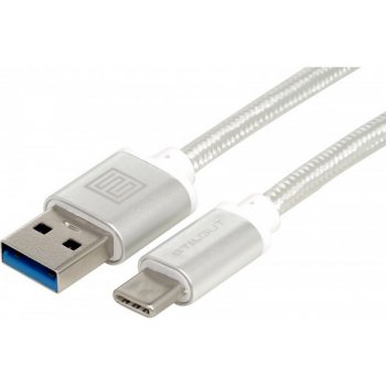 StilGut® SGPRTYPCSIL USB-C, 1m, stříbrný