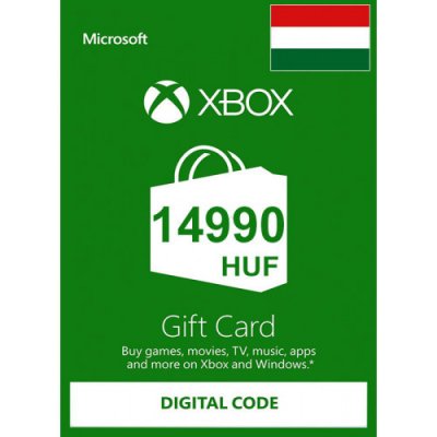 Microsoft Xbox Live dárková karta 14990 HUF – Hledejceny.cz