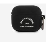 Karl Lagerfeld Rue St Guillaume Silikonové Pouzdro pro Apple AirPods 3 KLACA3SILRSGBK – Zboží Živě