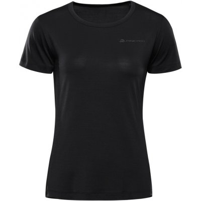 ALPINE PRO Dámské rychleschnoucí triko s cool dry MERETHA černá – Sleviste.cz