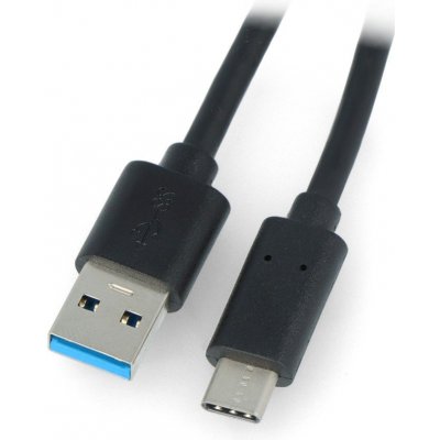 Lanberg CA-USBO-31CU-0018-BK USB-C (M) na USB-A (M) 3.1, 1.8m, černý – Zbozi.Blesk.cz