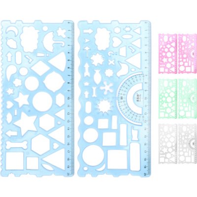 Šablony 208 x 95 mm pružné balení 2 ks – Zboží Dáma