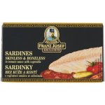 Franz Josef Kaiser Sardinky filety v rajčatové omáčce se zeleninou 90 g – Zboží Dáma