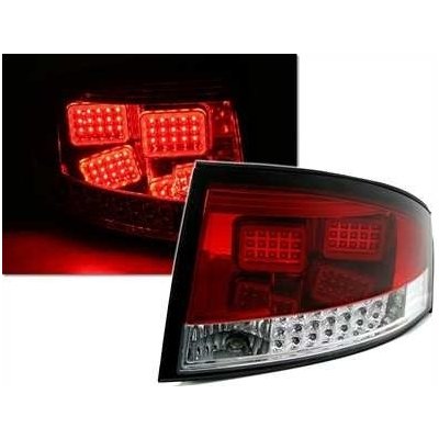 AUDI TT 8N 98-06 Zadní světla LED červeno/krystalové – Zboží Mobilmania