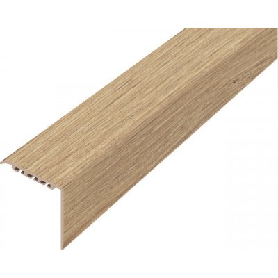 Acara schodová lišta Ap20 PVC dub natural 30x30 mm 1,8 m – Zbozi.Blesk.cz