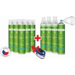ATgreen Inhalační kyslík O2 126 l 99,5 % 9 ks + maska – Hledejceny.cz