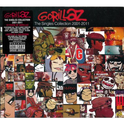 Gorillaz The Singles Collection 2001-2011 – Zboží Mobilmania