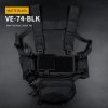 Taktická a lovecká vesta Wosport Taktický Chest rig MK4 Černý