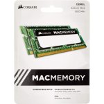 Corsair SODIMM DDR3 16GB (2x8GB) 1600MHz CL11 CMSA16GX3M2A1600C11 – Zboží Mobilmania