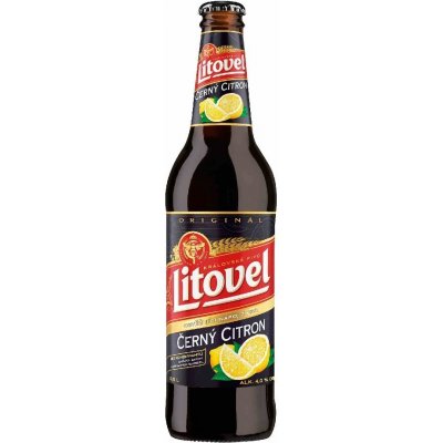 Litovel černý citron ALKO 4% 0,5 l (sklo) – Zbozi.Blesk.cz