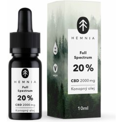 Hemnia Full Spectrum CBD Konopný olej 20% 6000 mg 30 ml