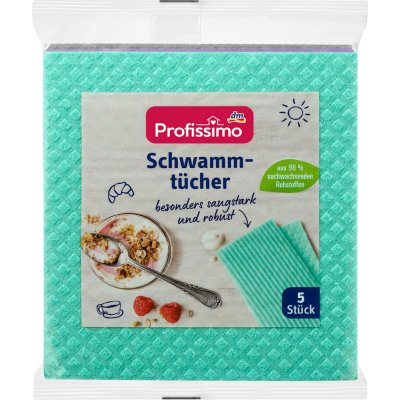 Profissimo houbové utěrky 5 ks – Zboží Mobilmania