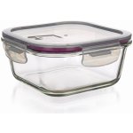 Banquet dóza čtvercová skl.+PP víčko 0,3 l 11,5 x 11,5 x 5,5 cm – Zboží Dáma