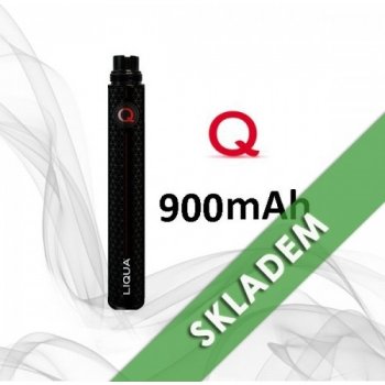 Liqua Q Vaping Pen baterie Black 900mAh