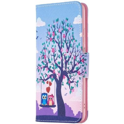 Pouzdro Trendy Colored case Sovy – Samsung Galaxy A13