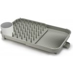 Odkapávač na nádobí DUO 851659 37 x 34 cm, rozšiřitelný, šedá, plast, Joseph Joseph – Hledejceny.cz