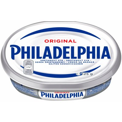 Krémový sýr Philadelphia 125 g – Zbozi.Blesk.cz