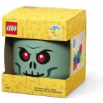 LEGO® úložná hlava velká Skeleton zelený LEGO40320811 – Zboží Dáma