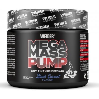 Weider Mega Mass Pump 270 g – Sleviste.cz