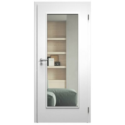 Sapeli Elegant Komfort M40 otočné bílá perla 80 x 210 cm Čiré sklo – Hledejceny.cz
