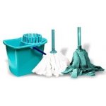 Promex Mopová souprava ovál Classic červená + mop EKO 120 x 37 cm mop 140 g plast kov bavlna – Zboží Dáma