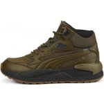 Puma kotníkové boty X-Ray Speed Mid WTR zelené – Zboží Dáma