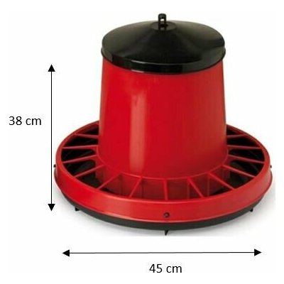 ControFratelli Tubusové krmítko pro kuřata a slepice 3 kg – Hledejceny.cz