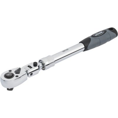 Vigor Teleskopická ráčna, kloubová, 1/2", 350 - 490 mm - V6612N – Zboží Mobilmania