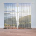 Sablio Záclony Příroda: 2ks 150x250cm – Hledejceny.cz