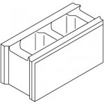 BEST Zdicí tvarovka Best LUNETA II 40x20x20 cm karamel – Hledejceny.cz