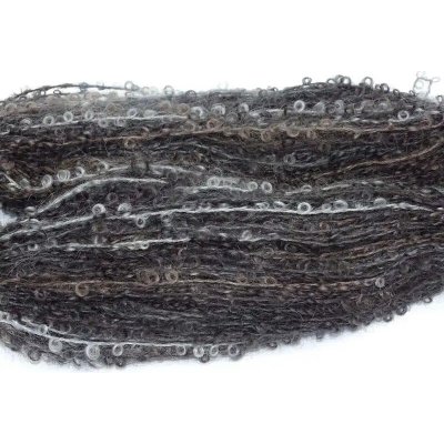 Mohair by Canard Bouclé Mohair Antracitový mix 1036LE – Hledejceny.cz