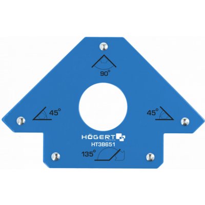 Högert Technik Magnetický svařovací úhelník šipkový 22,5 kg HT3B651 – Zboží Mobilmania