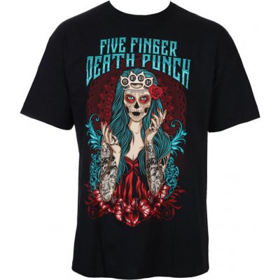 ROCK OFF Five Finger Death Punch Lady Muerta černá – Hledejceny.cz