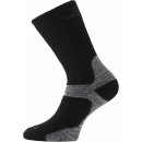 Lasting Trekingové merino ponožky WSB 908 černá šedá