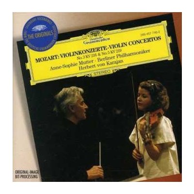Wolfgang Amadeus Mozart - Violinkonzerte • Violin Concertos • No. 3 KV 216 & No. 5 KV 219 CD – Hledejceny.cz