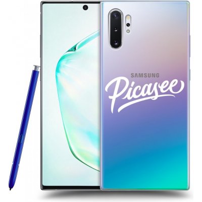 Pouzdro Picasee silikonové Samsung Galaxy Note 10+ N975F - Picasee - White čiré – Zboží Mobilmania