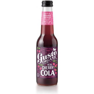 Gusto organic cherry cola 275 ml – Hledejceny.cz