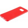 Pouzdro a kryt na mobilní telefon Pouzdro GreenGo Samsung S7 Edge - gelové - červené