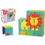 Teddies kostky kubus Divoká zvířata/Zoo 9ks v krabici 20x18x6cm – Zboží Mobilmania