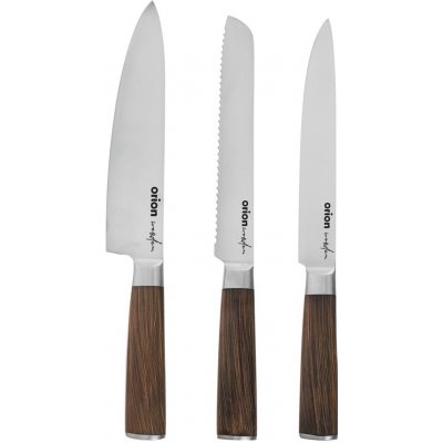 Orion Sada kuchyňských nožů Wooden, 3 ks – Zboží Mobilmania