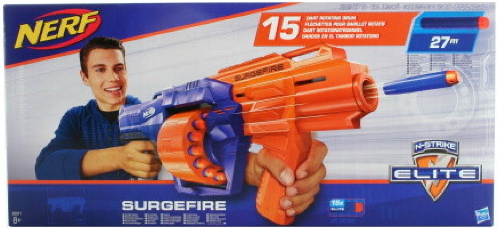 Hasbro E0011EU4 Nerf N Strike Elite SurgeFire dětská pistole |  Srovnanicen.cz