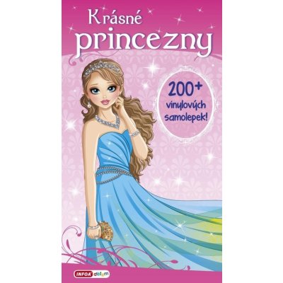 Krásné princezny - 200 vinylových samolepek, 2. vydání – Zboží Mobilmania