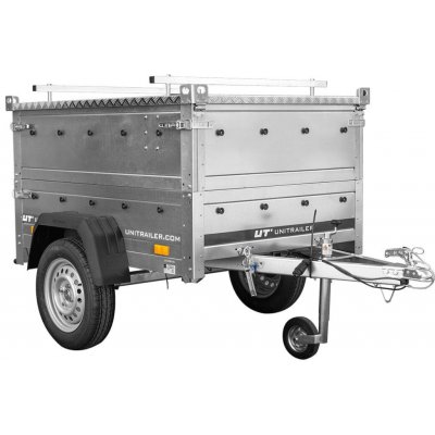 UNITRAILER GARDEN 150 KIPP s bočnicemi BIS a hliníkovou plachtou – Zboží Mobilmania