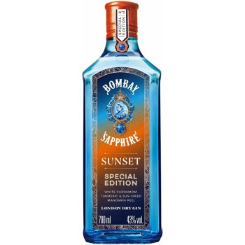 Bombay Sapphire Sunset 43% 0,7 l (holá láhev)