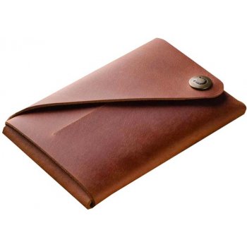Crazy Horse Craft Minimalistická kožená peněženka classic brown