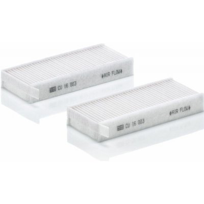 Filtr, vzduch v interiéru MANN-FILTER CU 16 003-2 – Sleviste.cz