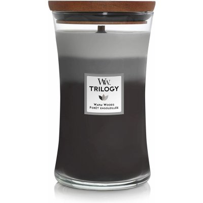 WoodWick Trilogy Warm Woods 609,5 g – Hledejceny.cz