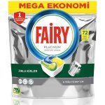 Fairy Platinum All in1 Kapsle do myčky 72 ks – Hledejceny.cz